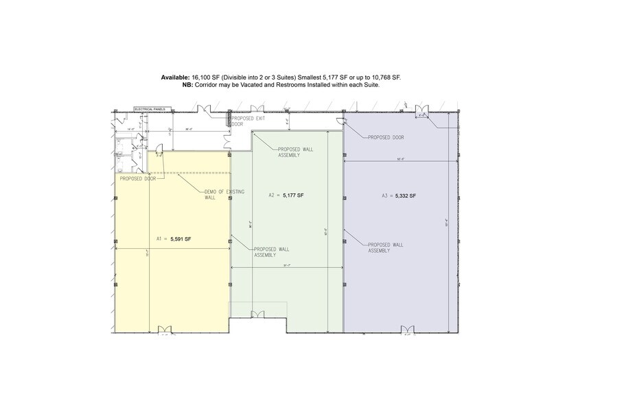 21721-21729 Vanowen St, Canoga Park, CA à louer - Plan d’étage – Image 3 sur 4