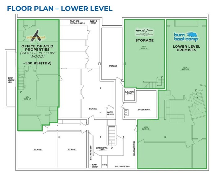 401-415 E Silver Spring Dr, Whitefish Bay, WI à vendre - Plan d’étage – Image 2 sur 5