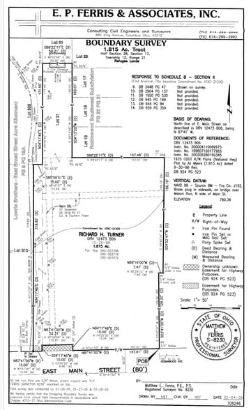 3750 E Main St, Columbus, OH à vendre - Plan de site – Image 2 sur 2