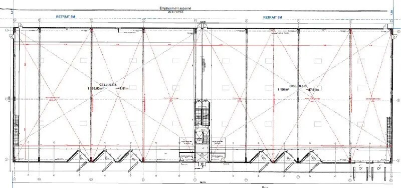 Local d’activités dans Vitrolles à louer - Plan d’étage – Image 3 sur 7