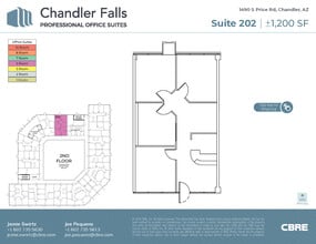 1490 S Price Rd, Chandler, AZ à louer Plan d’étage– Image 1 sur 10