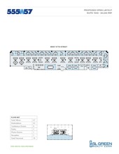 555 W 57th St, New York, NY à louer Plan d’étage– Image 1 sur 3