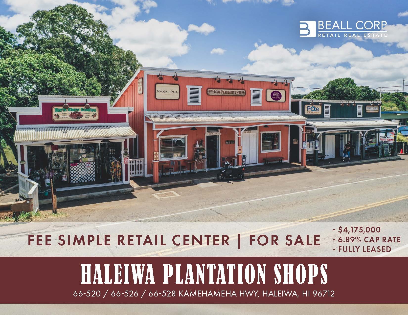 66-526 Kamehameha Hwy, Haleiwa, HI à vendre Photo de l’immeuble– Image 1 sur 10