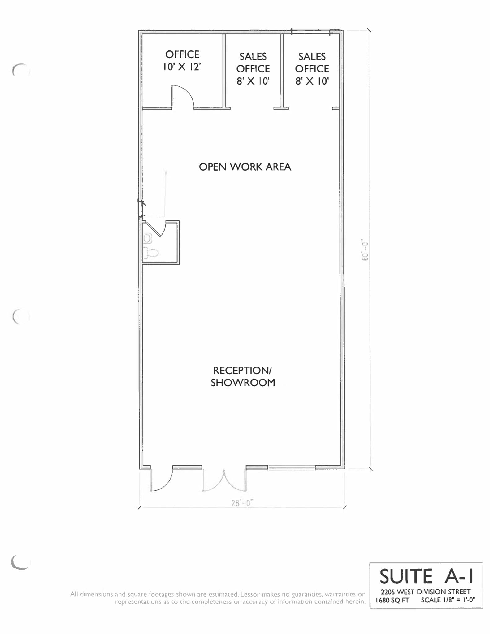 2205 W Division St, Arlington, TX à louer Plan de site– Image 1 sur 1