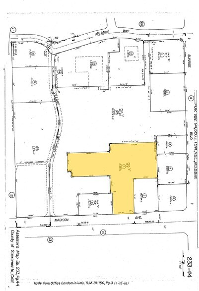 5403 Sunrise Blvd, Citrus Heights, CA à louer - Plan cadastral – Image 1 sur 9