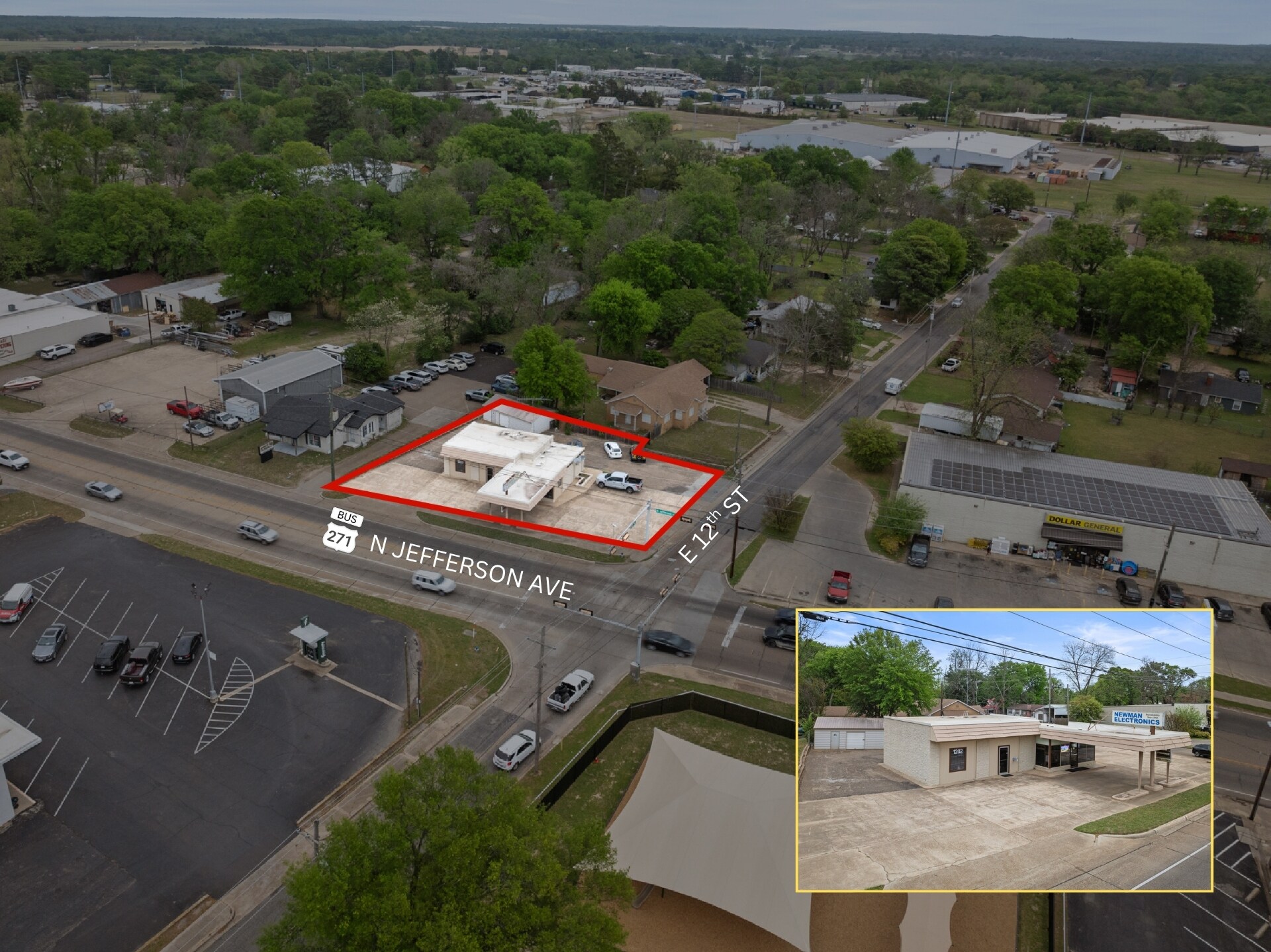 1202 N Jefferson Ave, Mount Pleasant, TX à vendre Photo principale– Image 1 sur 36