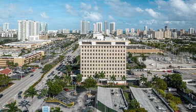 1250 E Hallandale Beach Blvd, Hallandale Beach, FL - Vue aérienne vue de carte - Image1