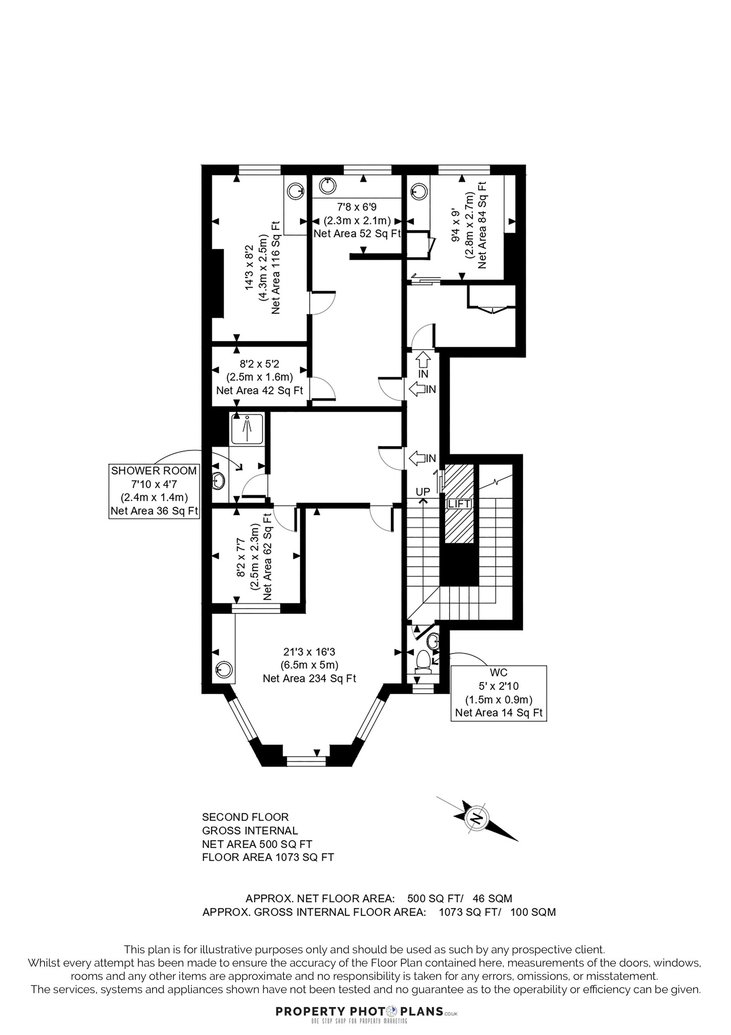 100 Harley St, Londres à louer Plan d’étage– Image 1 sur 2