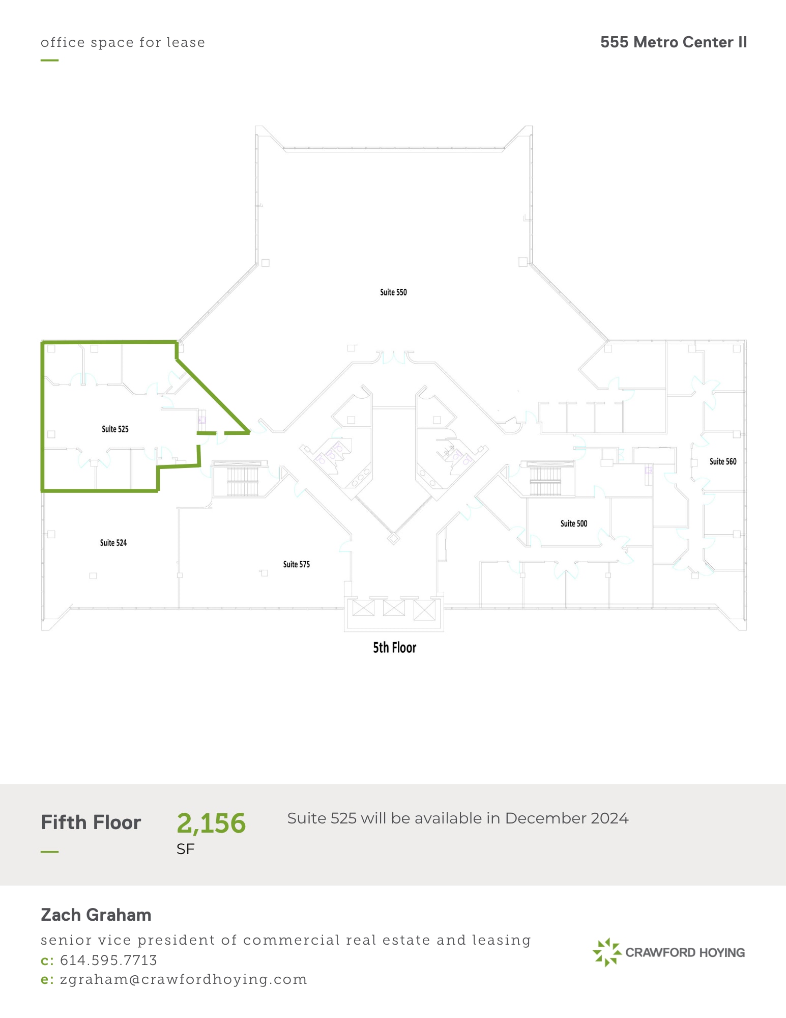 555 Metro Pl N, Dublin, OH à louer Plan d’étage– Image 1 sur 3