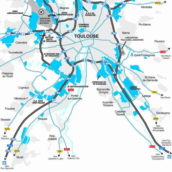 Local d'activités dans Toulouse à vendre - Photo de l’immeuble – Image 2 sur 3