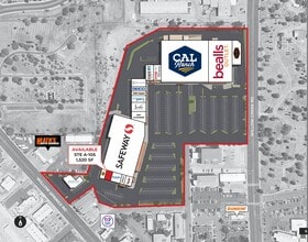 1042-1048 Willow Creek Rd, Prescott, AZ à louer Plan de site– Image 1 sur 2