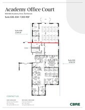 600-650 Academy Dr, Northbrook, IL à louer Plan d’étage– Image 2 sur 2