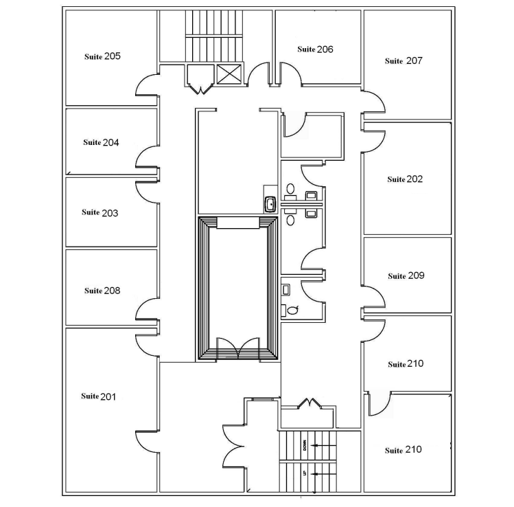 2494 Jett Ferry Rd, Dunwoody, GA à louer Plan d’étage– Image 1 sur 1
