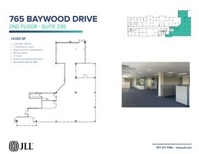 755-775 Baywood Dr, Petaluma, CA à louer Plan d’étage– Image 1 sur 1