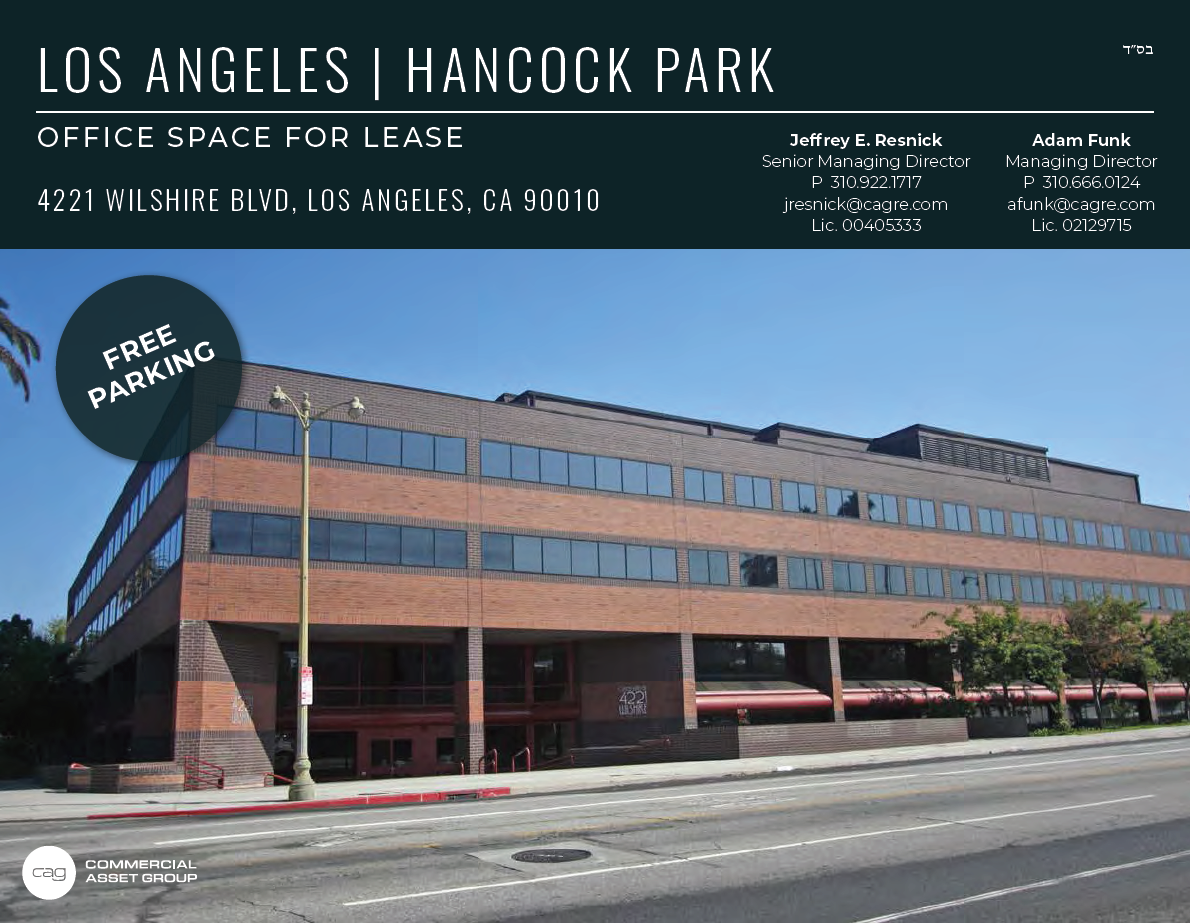 4221 Wilshire Blvd, Los Angeles, CA à louer Photo de l’immeuble– Image 1 sur 13