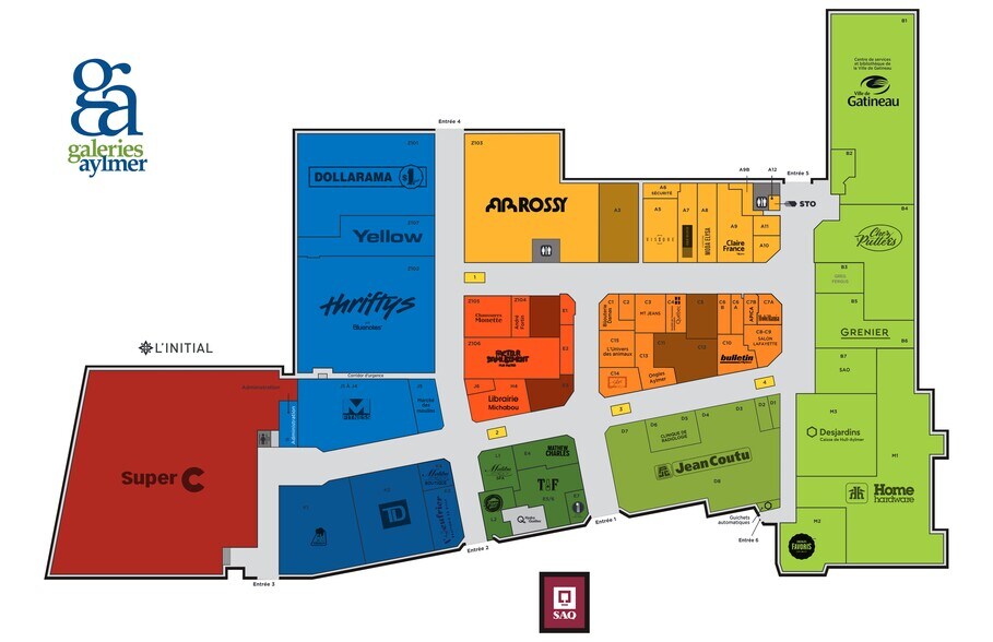 175-185 Rue Principale, Gatineau, QC à louer - Plan de site – Image 1 sur 1
