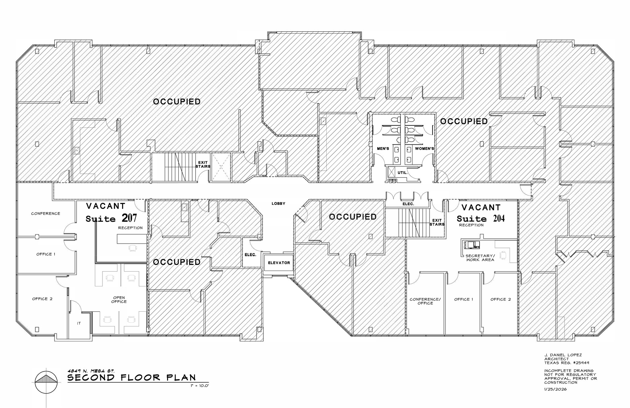 4849 N Mesa St, El Paso, TX à louer Plan de site– Image 1 sur 1