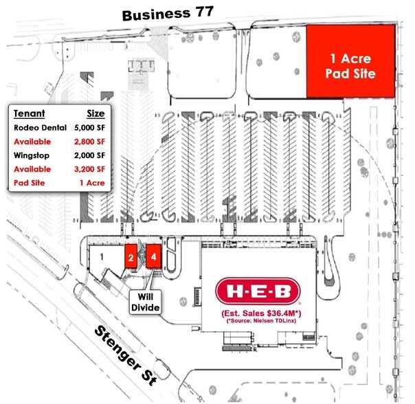 1095 W Hwy 77, San Benito, TX à louer - Photo principale – Image 1 sur 12