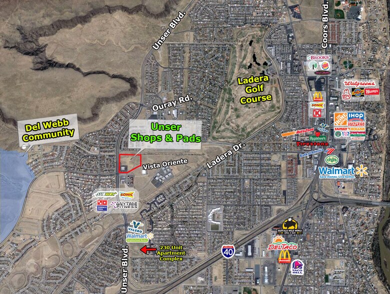 2220 Unser Blvd NW, Albuquerque, NM à louer - Photo de l’immeuble – Image 3 sur 3