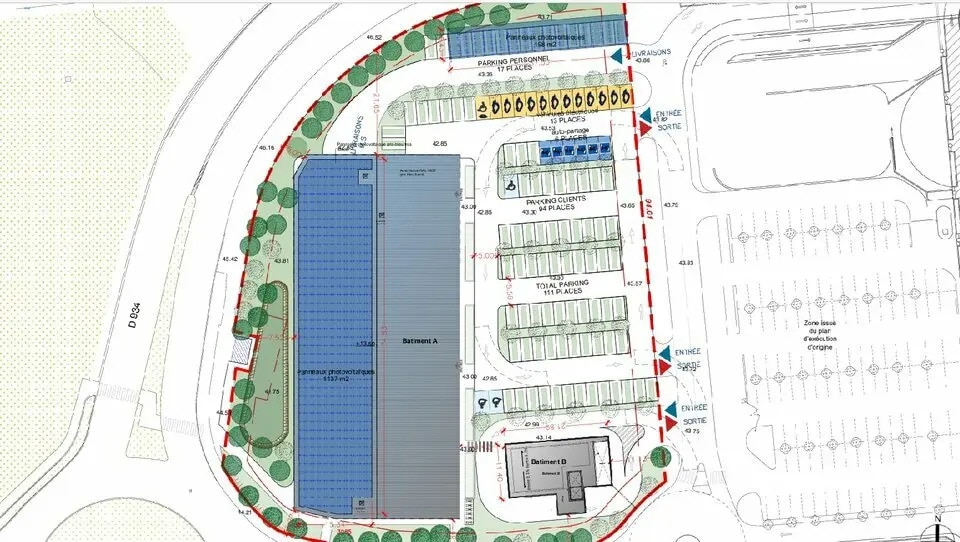 Local commercial dans Chelles à louer - Plan de site – Image 3 sur 4