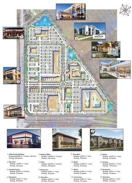 State Highway 35, Angleton, TX à vendre - Plan de site – Image 2 sur 4