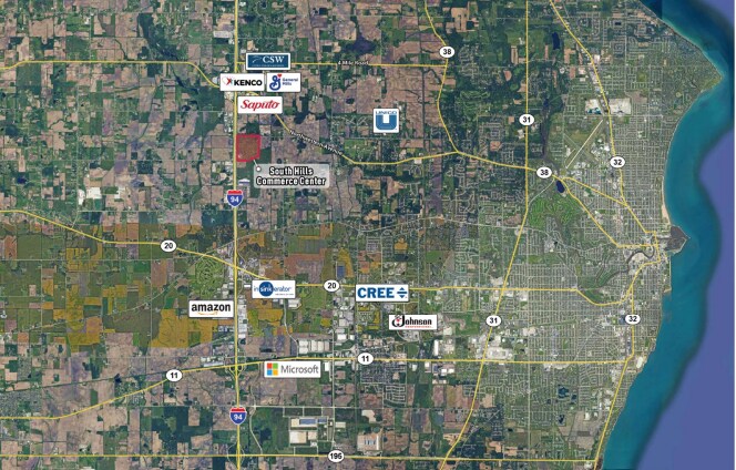South Hills Commerce Center Land portefeuille de 2 biens à vendre sur LoopNet.fr - Aérien – Image 2 sur 2