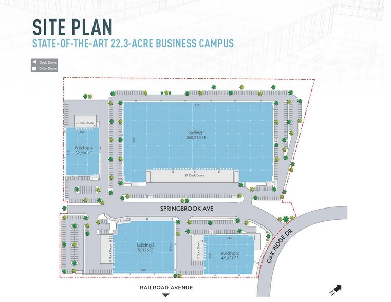 25400 Springbrook Ave, Santa Clarita, CA à louer - Plan de site – Image 3 sur 22