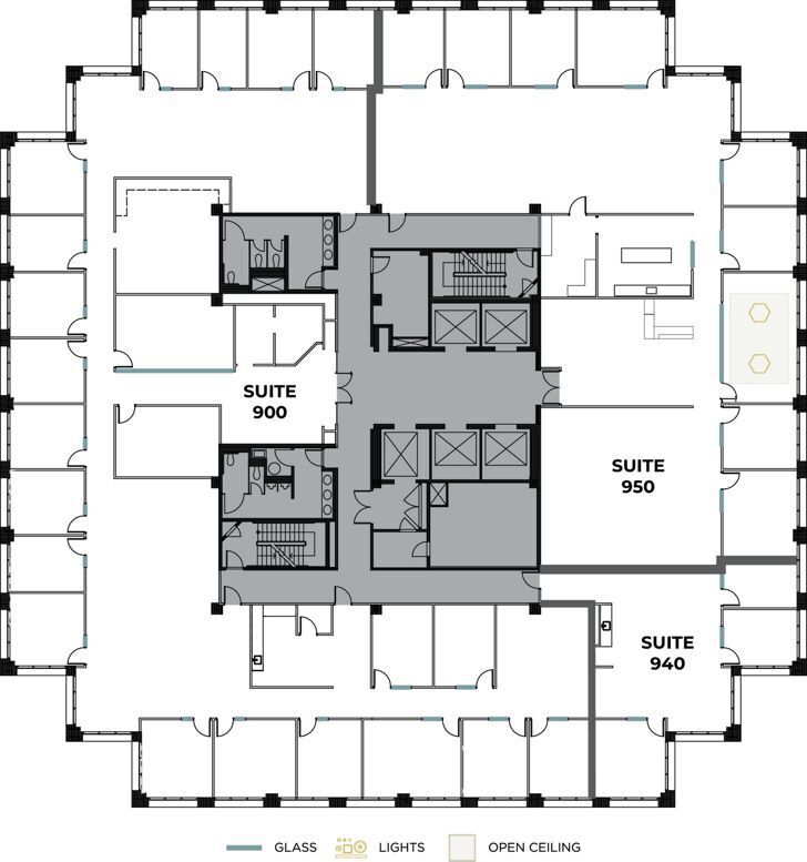 5 Park Plaza, Irvine, CA à louer Plan d’étage– Image 1 sur 2