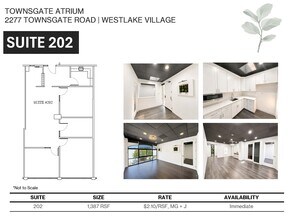 2277 Townsgate Rd, Westlake Village, CA à louer Plan d’étage– Image 1 sur 10