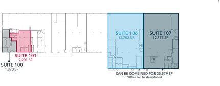2600 W Commodore Way, Seattle, WA à louer Plan d’étage– Image 1 sur 1