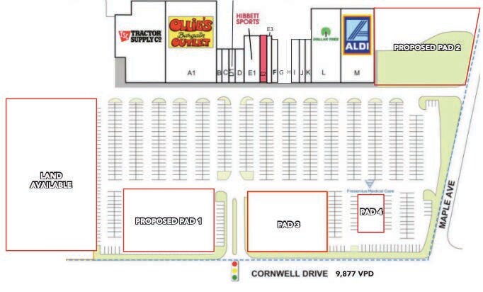 12-54 Cornwell Dr, Bridgeton, NJ à louer - Plan de site – Image 3 sur 4