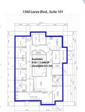 450 Kings County Dr, Hanford, CA à louer Plan d’étage– Image 1 sur 1