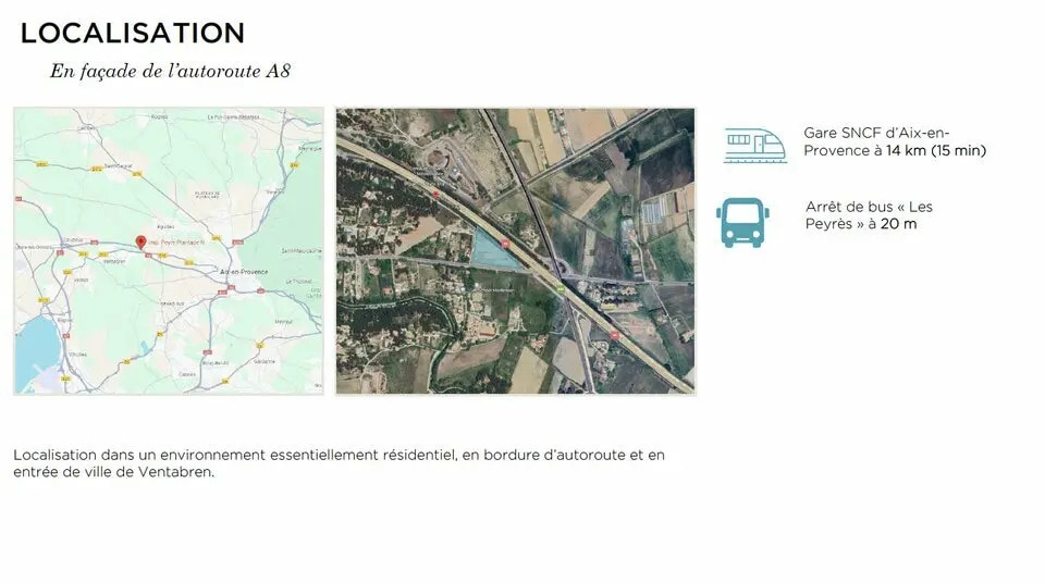 Bureau dans Ventabren à louer - Photo de l’immeuble – Image 3 sur 4