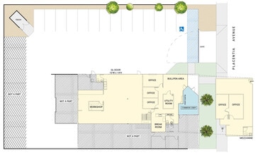 2131 Placentia Ave, Costa Mesa, CA à louer Plan de site– Image 1 sur 1