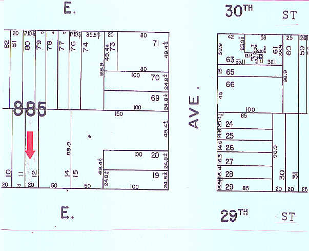 113 E 29th St, New York, NY à louer - Plan cadastral – Image 2 sur 7