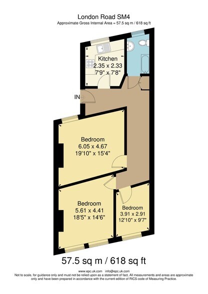56 London Rd, Morden à vendre - Plan d’étage – Image 3 sur 3