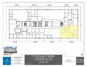 77 Sugar Creek Center Blvd, Sugar Land, TX à louer Plan d’étage– Image 1 sur 1