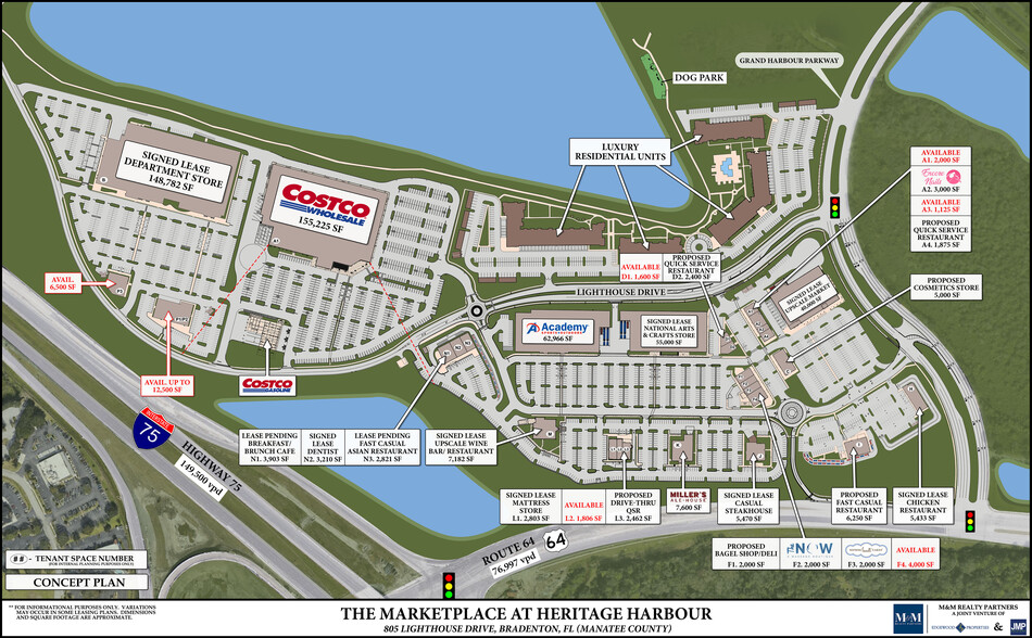 7105 SR 64 E, Bradenton, FL à louer - Plan de site – Image 2 sur 9