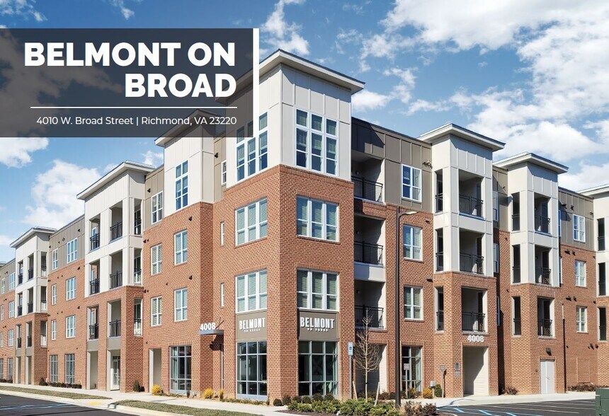 4008 W Broad St, Richmond, VA à louer - Photo de l’immeuble – Image 1 sur 1