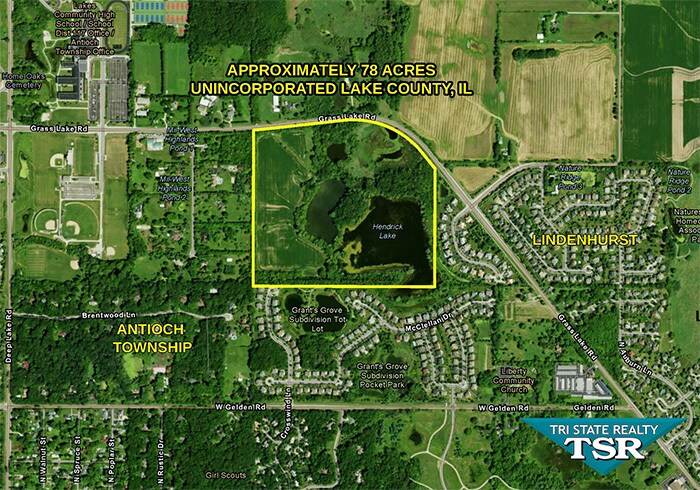 21155-21353 W Grass Lake Rd, Antioch, IL à vendre Aérien– Image 1 sur 2