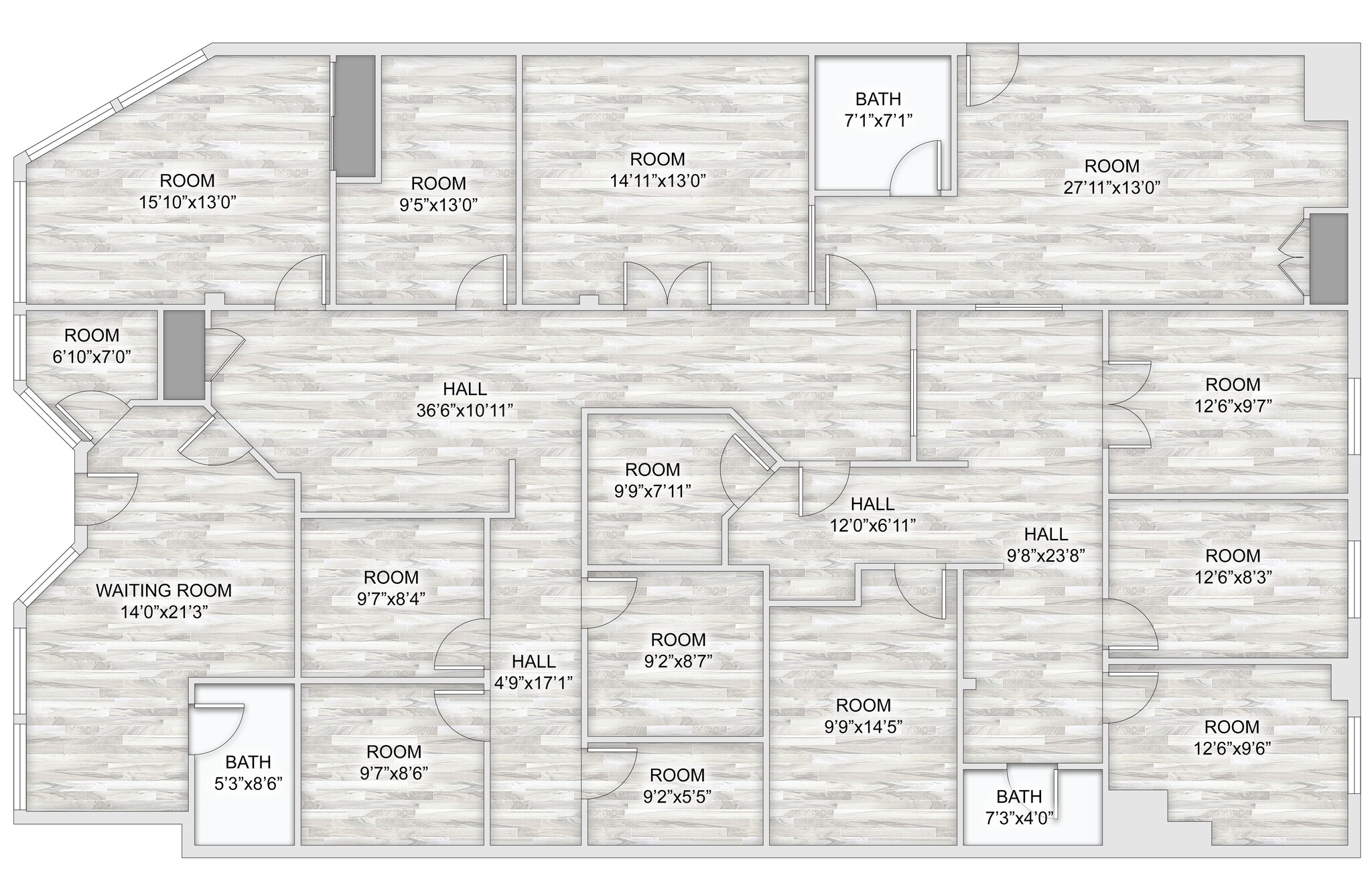 23 Clara Dr, Mystic, CT à louer Plan d’étage– Image 1 sur 1