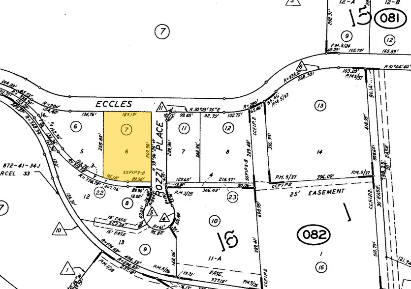 490 Eccles Ave, South San Francisco, CA à louer - Plan cadastral – Image 2 sur 4
