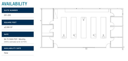 11107 Roselle St, San Diego, CA à louer Plan d’étage– Image 1 sur 1