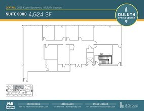 3505 Koger Blvd, Duluth, GA à louer Plan d’étage– Image 1 sur 1