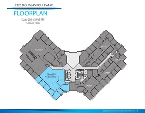 2220 Douglas Blvd, Roseville, CA à louer Plan d’étage– Image 1 sur 1