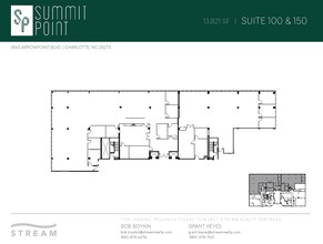 9140 Arrowpoint Blvd, Charlotte, NC à louer Plan d’étage– Image 2 sur 3