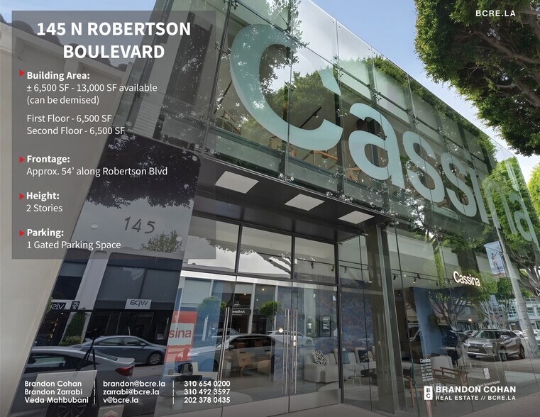 145 N Robertson Blvd, West Hollywood, CA à louer - Photo de l’immeuble – Image 3 sur 15