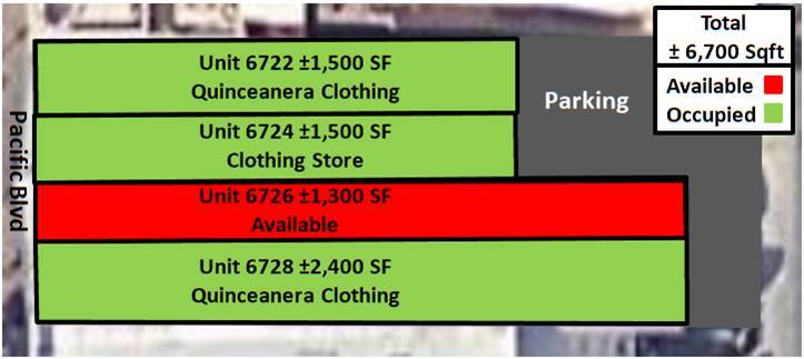 6722-6728 Pacific Blvd, Huntington Park, CA à louer - Photo de l’immeuble – Image 2 sur 7