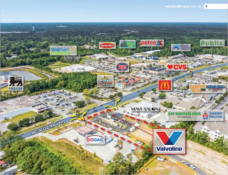13660 NC Highway 50, Surf City, NC à vendre - Photo de l’immeuble – Image 3 sur 5