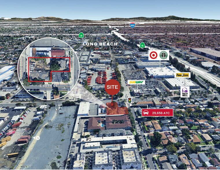 6819 Cherry Ave, Long Beach, CA à vendre - Photo de l’immeuble – Image 2 sur 20
